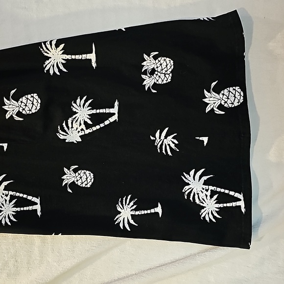 CoConut Bay Women's Resort Dress Cover-up Palm Trees Pineapple One Size Vintage - Picture 8 of 8